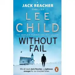 Asda Paperback Without Fail by Lee Child offer