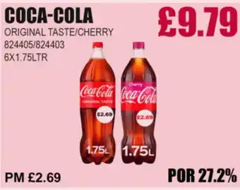 Bestway COCA-COLA Original taste/cherry offer