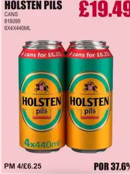 Bestway HOLSTEN Pils Cans offer