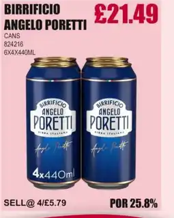 Bestway Birrificio angelo poretti offer