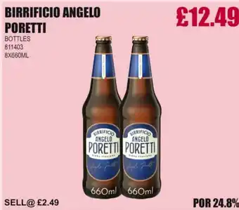 Bestway BIRRIFICIO ANGELO PORETTI Bottles offer