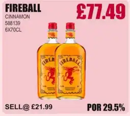 Bestway FIREBALL Cinnamon offer