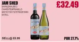 Bestway JAM SHED Shiraz/malbec/ chard/tempranillo offer