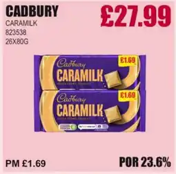 Bestway CADBURY Caramilk offer