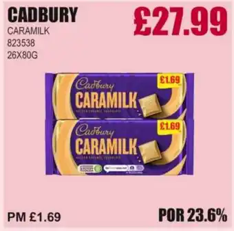 Bestway CADBURY Caramilk offer