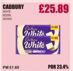 Bestway CADBURY White offer