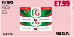 Bestway PG TIPS Original Tea Bags offer