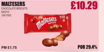 Bestway MALTESERS Chocolate biscuits offer