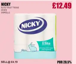 Bestway NICKY Elite toilet tissue offer