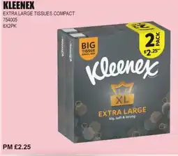 Bestway KLEENEX Extra large tissues compact offer