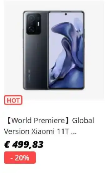 [World Premiere] Global Version Xiaomi
