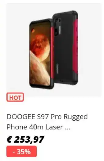 DOOGEE S97 Pro Rugged Phone 40m