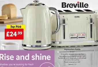 Lidl Impressions Kettle offer