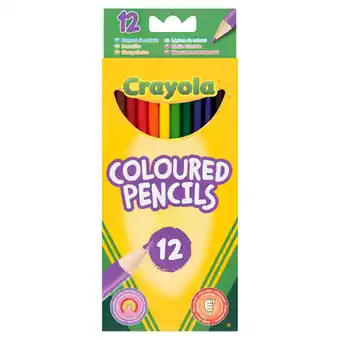 Asda Crayola Coloured Pencils offer