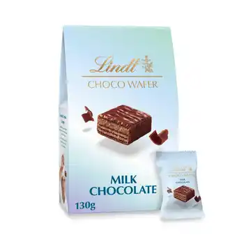 Sainsbury's Lindt Choco Wafer Milk Chocolate Sharing Box 130g offer