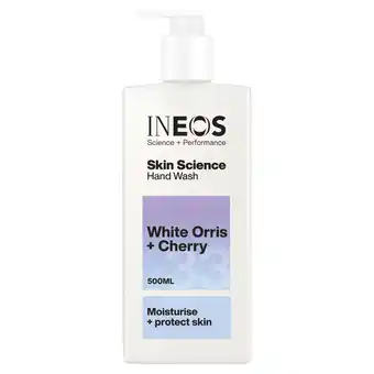 Sainsbury's Ineos Skin Science White Orris + Cherry Hand Wash 500ml offer