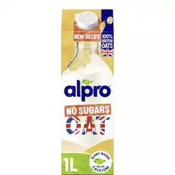 Morrisons Alpro Oat No Sugars Chilled Drink offer