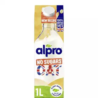 Morrisons Alpro Oat No Sugars Chilled Drink offer