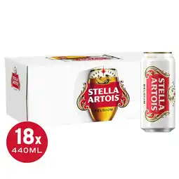 Morrisons Stella Artois Premium Lager Beer Cans offer