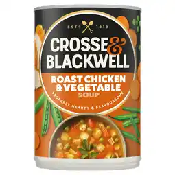 Morrisons Crosse and Blackwell Best of British Roast Chicken and Vegetable Soup offer