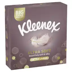 Morrisons Kleenex Ultra Soft Extra Large Compact Tissues 40 Sheets offer