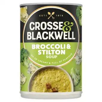 Morrisons Crosse and Blackwell Best of British Broccoli and Stilton Soup offer