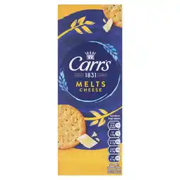 Morrisons Carr's Melts Cheese Crackers offer