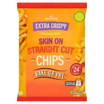 Morrisons Morrisons Extra Crispy Skin On Straight Cut Chips offer