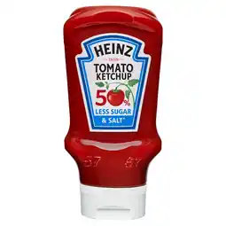 Morrisons Heinz Tomato Ketchup 50% Less Sugar And Salt offer