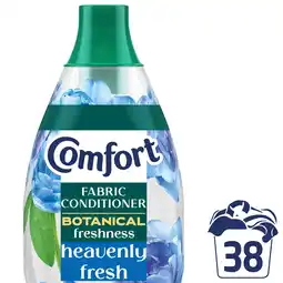 Morrisons Comfort Botanical Fabric Conditioner Heavenly Fresh 38 Washes offer