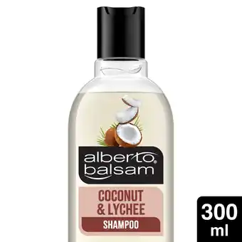 Morrisons Alberto Balsam Coconut & Lychee Hair Shampoo 300ml offer