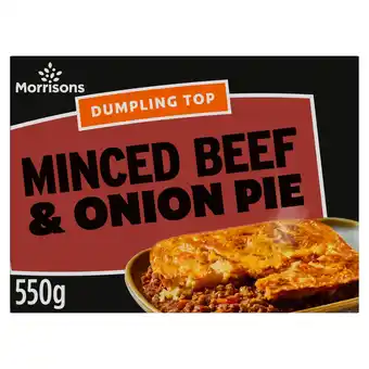 Morrisons Morrisons Dumpling Top Minced Beef & Onion Pie offer