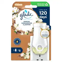 Morrisons Glade Plug In Scented Oil Holder Bali & Jasmine offer