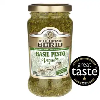 Morrisons Filippo Berio Vegan Basil Pesto offer