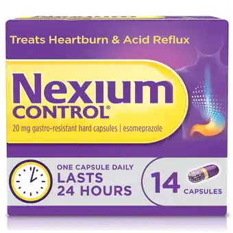 Morrisons Nexium Control Heartburn Relief Indigestion & Acid Reflux Capsules offer