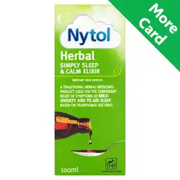 Morrisons Nytol Herbal Simply Sleep & Calm Elixir offer
