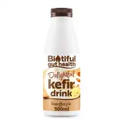 Morrisons Biotiful Kefir Drink Delightful Banoffee Pie 500ml offer