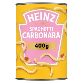 Morrisons Heinz Spaghetti Carbonara 400g offer