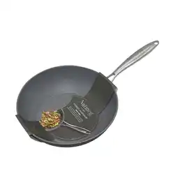 Morrisons Nutmeg Home 28cm Forged Aluminium Wok offer