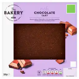 Asda The BAKERY at ASDA Rich Chocolate Tart 300g offer