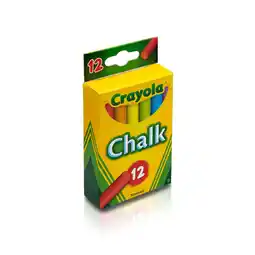 Asda Crayola Coloured Chalk - 12 pcs offer