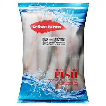 Iceland Crown Farms Pabda Whole Farm Fish 500g offer