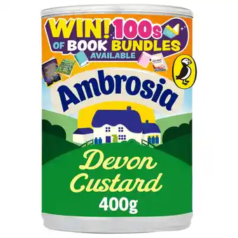 Morrisons Ambrosia Devon Custard Can offer