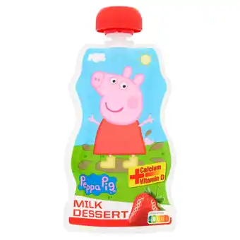 Iceland Peppa Pig Milk Dessert 80g offer