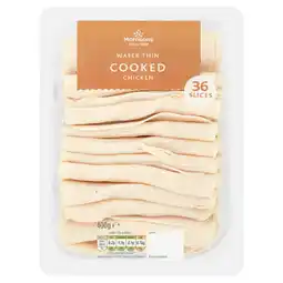 Morrisons Morrisons Wafer Thin Cooked Chicken offer