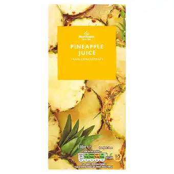 Morrisons Morrisons Pineapple Juice from Concentrate offer