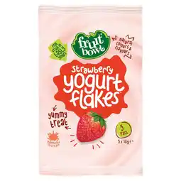 Morrisons Fruit Bowl Strawberry Yoghurt Flakes offer