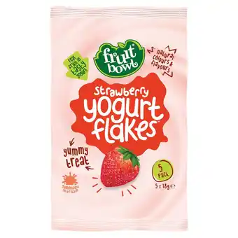 Morrisons Fruit Bowl Strawberry Yoghurt Flakes offer