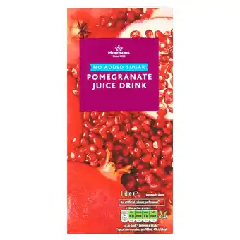 Morrisons Morrisons No Added Sugar Pomegranate Juice Drink offer