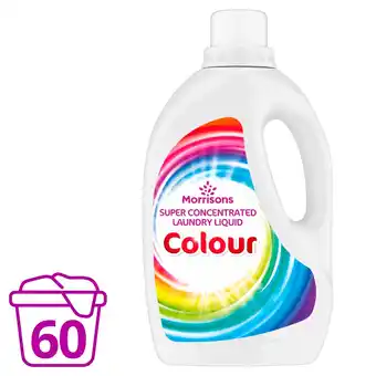 Morrisons Morrisons Colour & Protect Super Concentrated Laundry Liquid 60 Washes offer